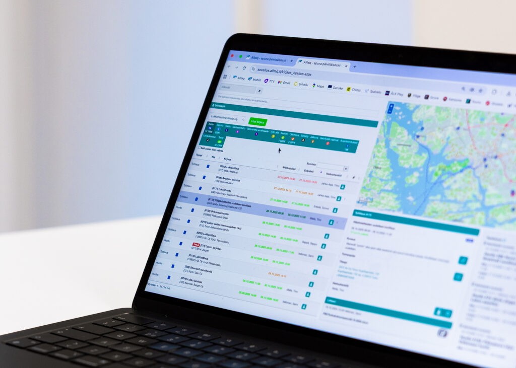 Allteq-toiminnanhojausjärjestelmä